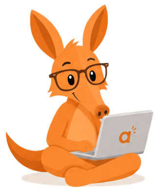 Ardo at a laptop